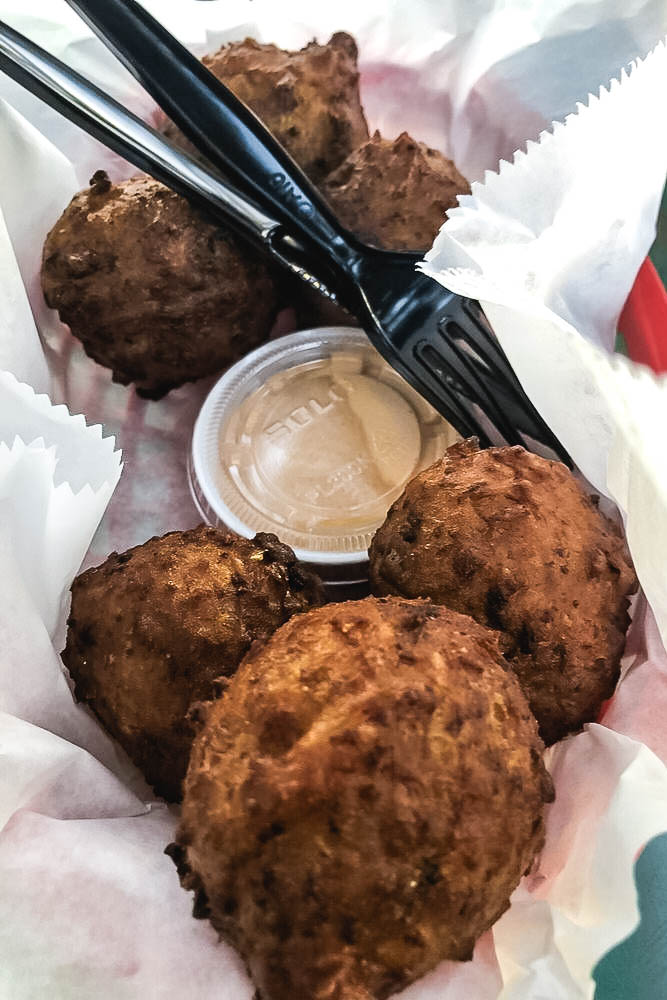 Jupiter Square Grouper conch fritters