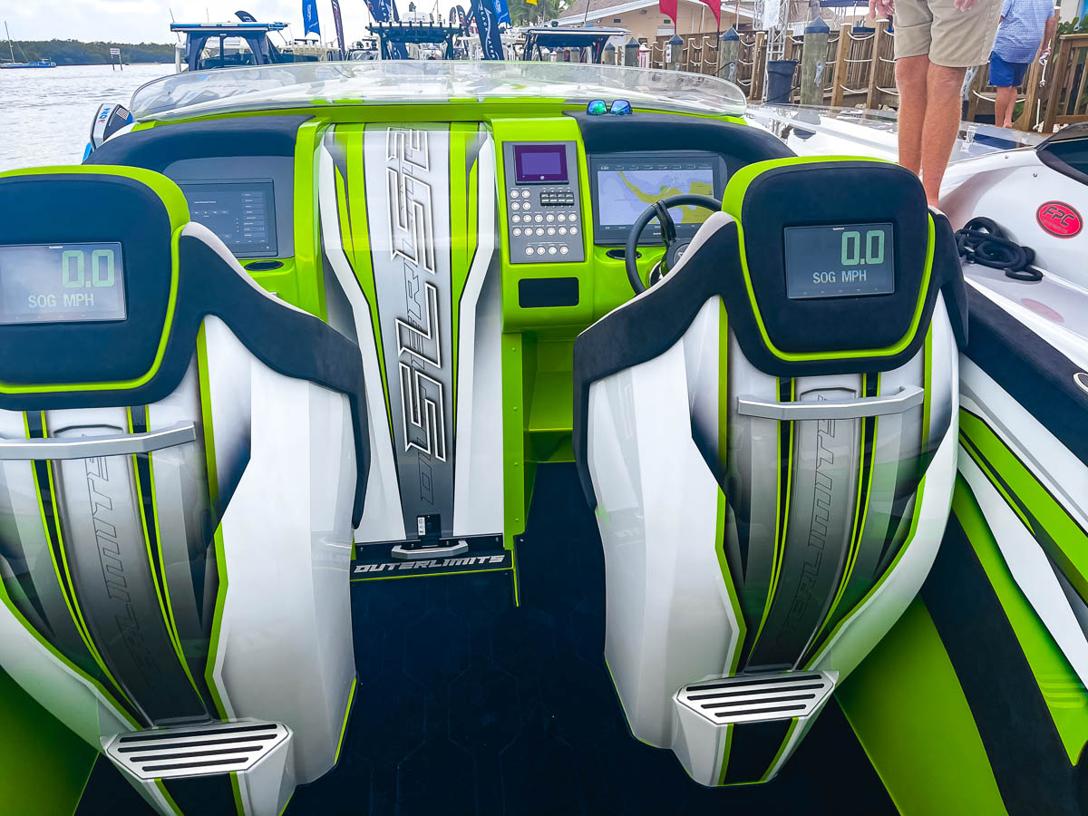 Outerlimits SL 52 cockpit