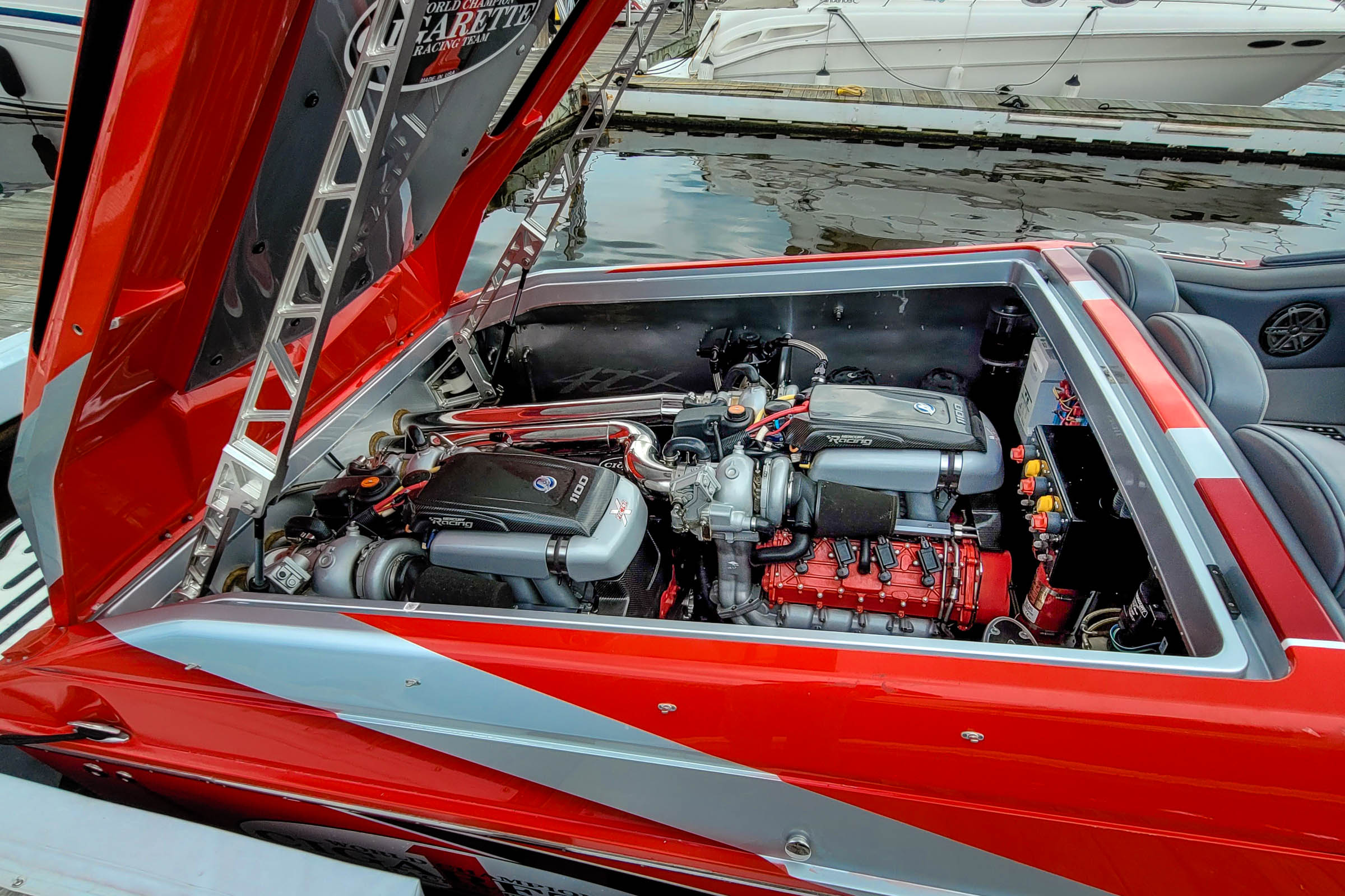 Legends Cigarette 1100s under the hatch