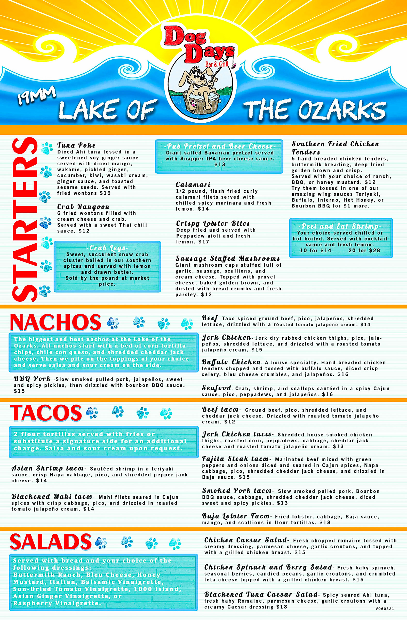 DD menu