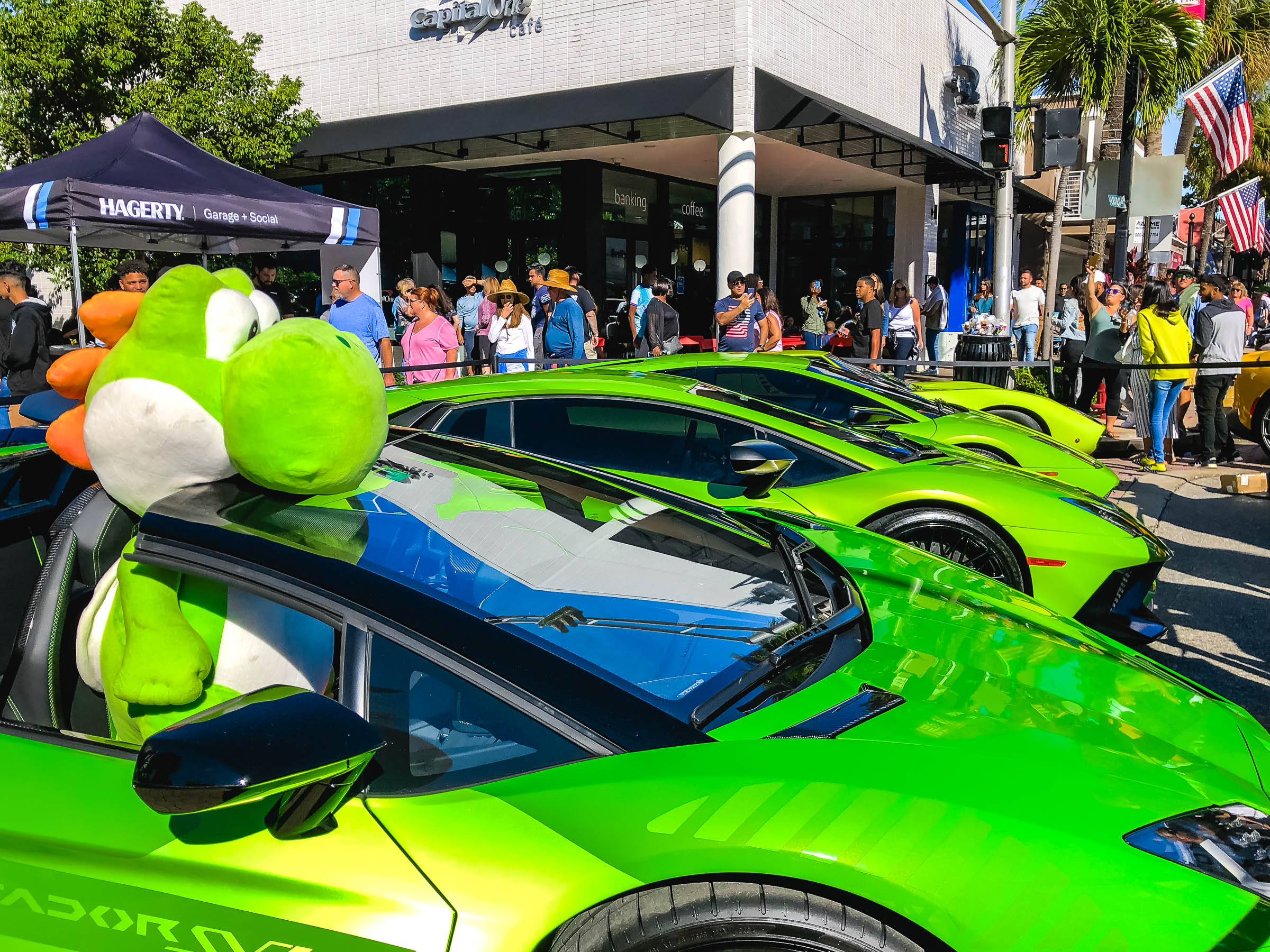 Lambos in the limelight