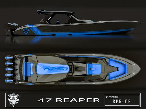 adrenaline powerboats zrx 47