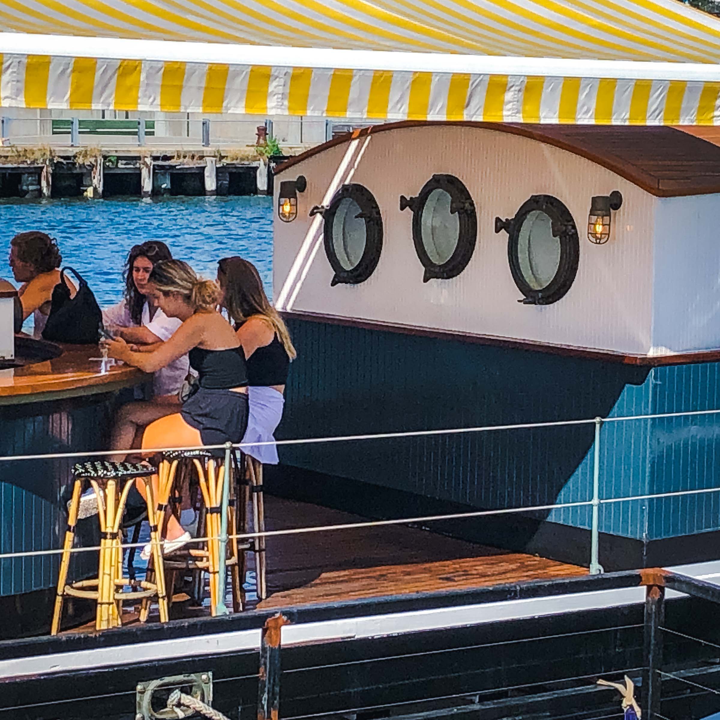 Pilot main bar deck